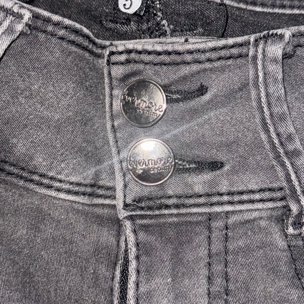 Chic Gray High Rise Women's Jeans